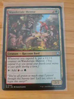 MTG Wandertale Mentor 0240 Bloomburrow M/NM Free UK P&P - Image 1