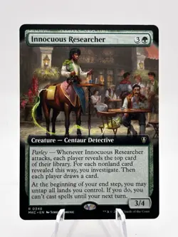 Innocuous Researcher 0347 Extended Art Murders at Karlov Manor MKC MTG NM - Image 1