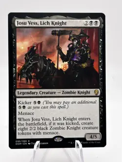 Josu Vess, Lich Knight 095/269 Dominaria DOM MTG NM - Image 1