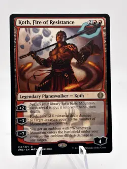 Koth, Fire of Resistance 138/271 Phyrexia: All Will Be One ONE MTG NM - Image 1