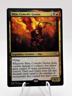 Blim, Comedic Genius 272/361 Commander Legends CMR MTG NM - Image 1