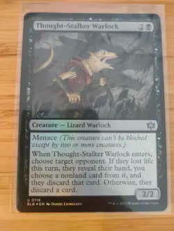 MTG Thought-Stalker Warlock (FOIL) 0118 Bloomburrow M/NM Free UK P&P - Image 1