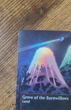 Grove of the Burnwillows M 0062 Borderless FOIL MTG Edge Of Eternities NM/M - Image 5