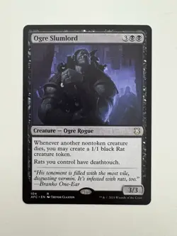 Ogre Slumlord MTG Magic the Gathering Card NM Near Mint AFC - Image 1