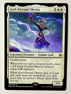 God-Eternal Oketra #16 NM War of the Spark WAR Magic MTG - Image 1