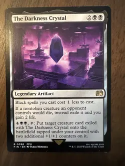 The Darkness Crystal - MTG : Final Fantasy #0092 / NM - Image 1