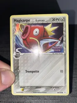 Carte Pokemon Magicarpe 69/110 Reverse Stamped Ex Fantomes Holon Francais Occas - Image 3