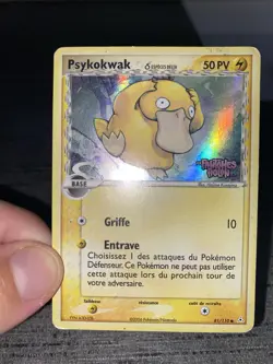 Carte Pokemon Psykokwak 81/110 Reverse Stamped Ex Fantomes Holon Francais Occas - Image 3
