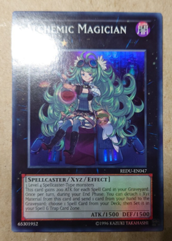 Alchemic Magician REDU-EN047 Super Rare Unlimited Yugioh - Image 1