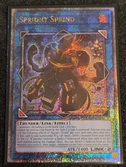 Spright Sprind (Quarter Century Secret Rare) BLTR-EN095 Terminal Revenge Yugioh - Image 1