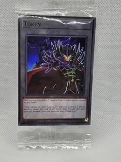 Token: Supreme King Jaden & Supreme King's Castle SEALED TKN5-EN019 Yugioh Card - Image 1