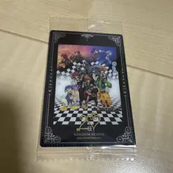 Kingdom Hearts 20th Anniversary Collectible Card - Unopened, Rare Item - Image 1