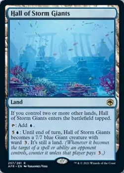Hall of Storm Giants ~ Adventures in the Forgotten Realms [ NM ] [ Magic MTG ] - Image 1