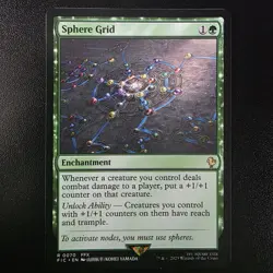 NM Sphere Grid, MTG, Final Fantasy Commander, Magic the Gathering, 70 - Image 1