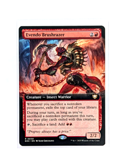Evendo Brushrazer R 0030 Extended Art Regular MTG Edge Of Eternities EOC EN NM/M - Image 1