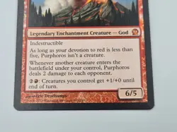 Purphoros, God of the Forge [Theros] MTG 135/249 Magic Card - Image 4