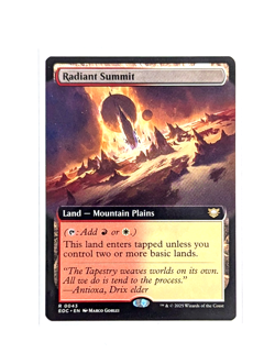 Radiant Summit R 0043 Extended Art Regular MTG Edge Of Eternities EOC EN NM/M - Image 1