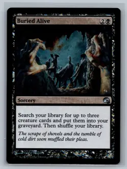 Magic MTG Premium Deck Series: Graveborn Buried Alive #20/30 Foil TCG CCG - Image 1