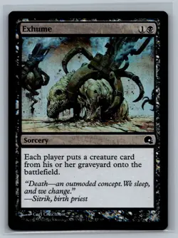 Magic MTG Premium Deck Series: Graveborn Exhume #17/30 Foil TCG CCG - Image 1