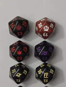 A Lot Of 10 MTG Spindown Dice Standard Sized Assorted - Image 2