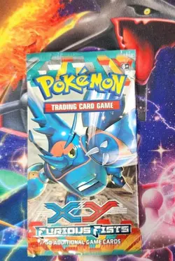 Pokemon XY Furious Fists Booster Pack Set Of 4 - FACTORY SEALD Art Set - Image 5