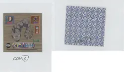 Onix Pokemon Pocket Monsters Amada Super DX Sticker Gold #D164 1998 1f5 - Image 3