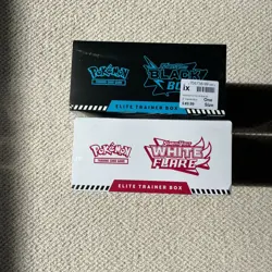 Pokemon TCG - Black Bolt and White Flare Elite Trainer Box ETB Bundle - Image 3