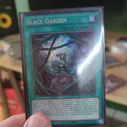 Yugioh Black Garden (LC5D-EN101) 1st Ed. Secret Rare - Image 1