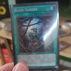Yugioh Black Garden (LC5D-EN101) 1st Ed. Secret Rare - Image 2