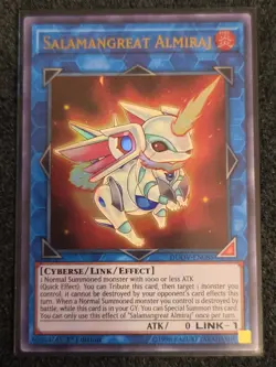 Yugioh DUOV-EN085 Salamangreat Almiraj - Ultra Rare 1st Edition - Image 1