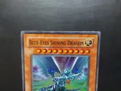 Yugioh - Blue-Eyes Shining Dragon MOV-EN001 Super Rare Promo - Image 2
