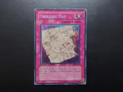 Yugioh - Treasure Map DPK-ENSE2 Secret Rare Limited Edition - Image 1