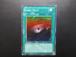 Yugioh - Dark Hole LOB-052 Super Rare - Image 1
