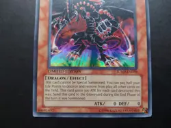 Yugioh - Gandora the Dragon of Destruction JUMP-EN028 Ultra Rare Promo - Image 3