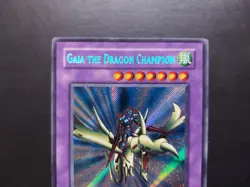 Yugioh - Gaia the Dragon Champion LOB-125 Secret Rare - Image 2