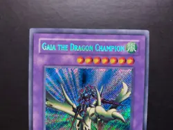 Yugioh - Gaia the Dragon Champion LOB-125 Secret Rare - Image 2