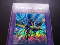 Yugioh - Gaia the Dragon Champion LOB-125 Secret Rare - Image 4