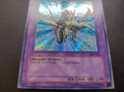 Yugioh - Gaia the Dragon Champion LOB-125 Secret Rare - Image 5