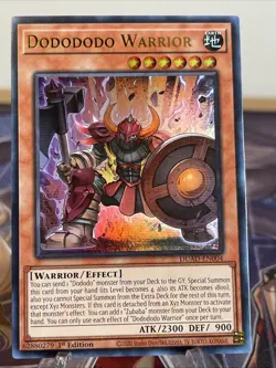 Dodododo Warrior DUAD-EN004 Ultra Rare Duelist's Advance NM 1st Ed YUGIOH - Image 1
