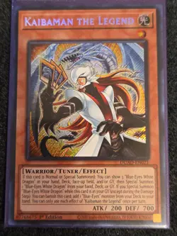 Kaibaman The Legend Secret Rare DUAD-EN021 Yugioh Blue-Eyes White Dragon NM 1st - Image 1
