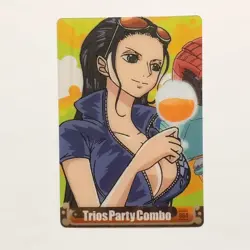 Y1427 Nico Robin Japanese One Piece x Morinaga Clear Card - Image 1