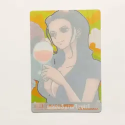 Y1427 Nico Robin Japanese One Piece x Morinaga Clear Card - Image 2