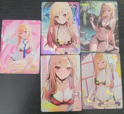 Marin Kitagawa My Dress Up Darling Card Lot Waifu Anime 5 cards Goddess Story - Image 1