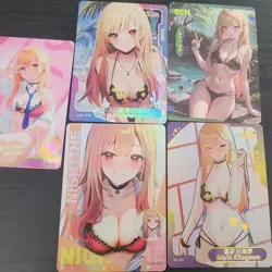 Marin Kitagawa My Dress Up Darling Card Lot Waifu Anime 5 cards Goddess Story - Image 4