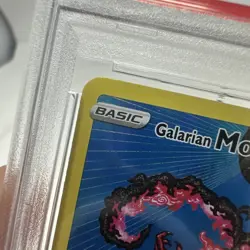 PSA 10 Galarian Moltres SWSH284 Promo Crown Zenith Holo Pokemon Card - Gem Mint - Image 3