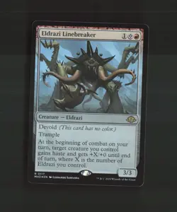 Eldrazi Linebreaker 117 Modern Horizons 3 FOIL Rare MTG Card LP+ - Image 1