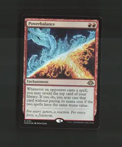 Powerbalance 131 Modern Horizons 3 FOIL Rare MTG Card LP+ - Image 1