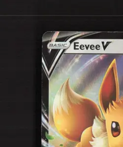 Eevee V SWSH065 Sword & Shield Black Star Promo Holo Stamped Pokemon Card MP - Image 3