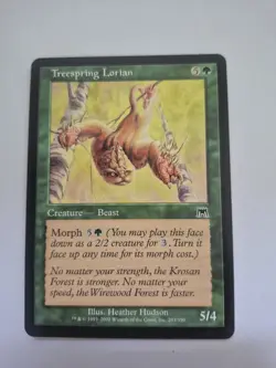 MTG Treespring Lorian Onslaught Common Light Play - Image 1