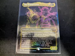 MTG Magic the Gathering FOIL The Swarmweaver Borderless DSK! - Image 1